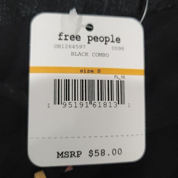 FREE PEOPLE Radea Printed Lace-up Camisole Size SMALL - Picture 11 of 11